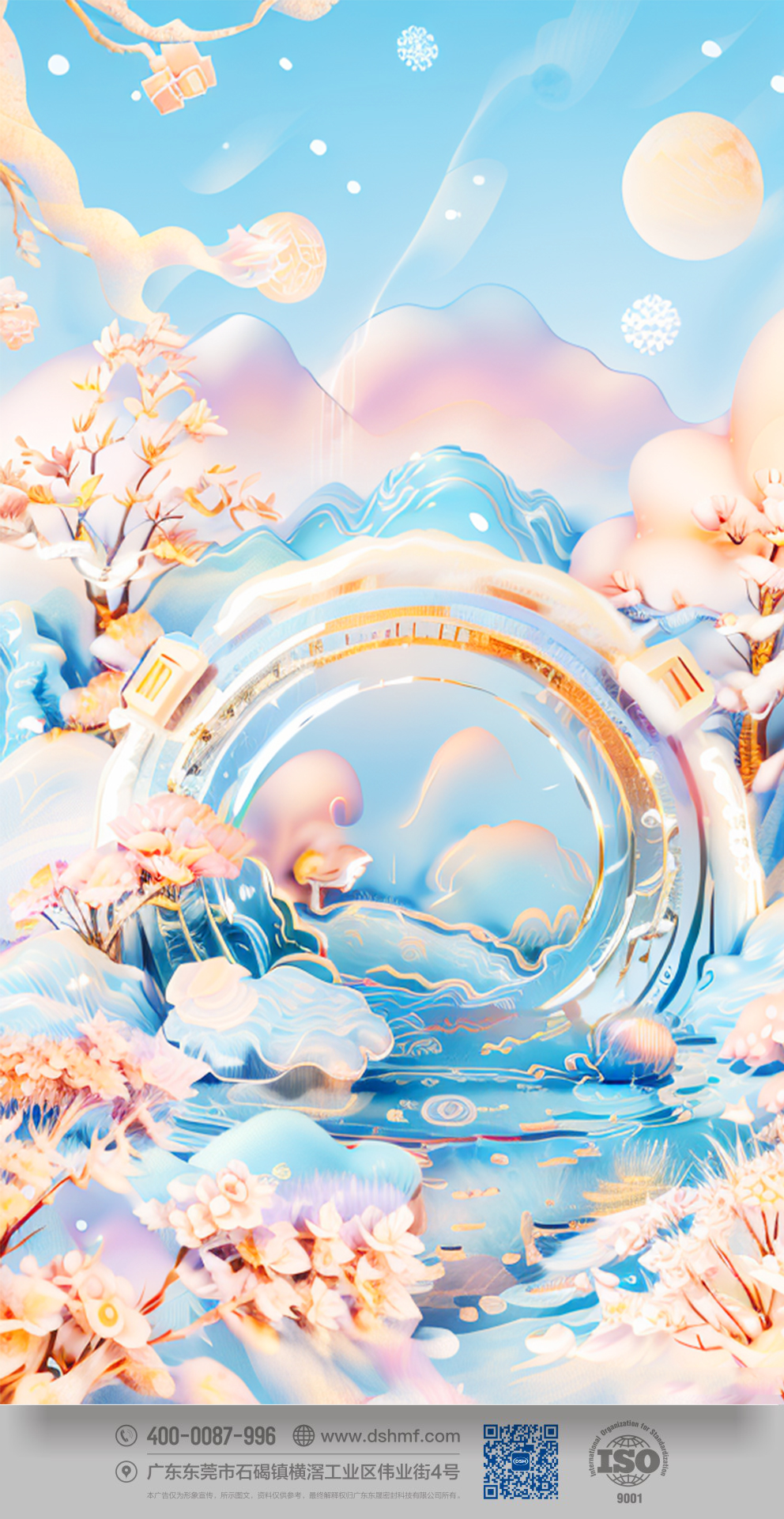 2023愛密特大雪節(jié)氣手機壁紙2